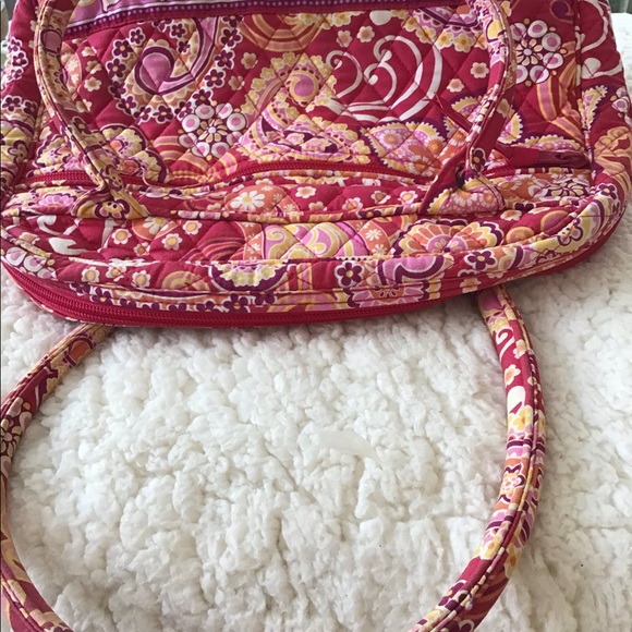 Vera Bradley Round Double Handle Tote/Purse - Picture 7 of 13